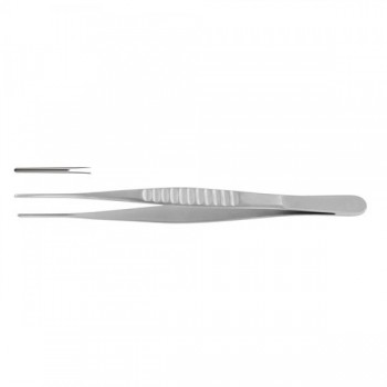 DeBakey Atrauma Forcep Stainless Steel, 15 cm - 6" Tip Size 1.0 mm